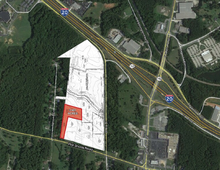 1960 Flat Shoals Rd, Conyers, GA à vendre - Photo du bâtiment - Image 2 de 4