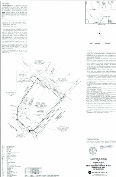 Kuykendahl Rd & Gosling Rd, Spring, TX à vendre - Plan cadastral - Image 2 de 5