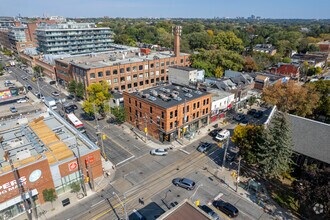974 Queen St E, Toronto, ON - Aerial map view