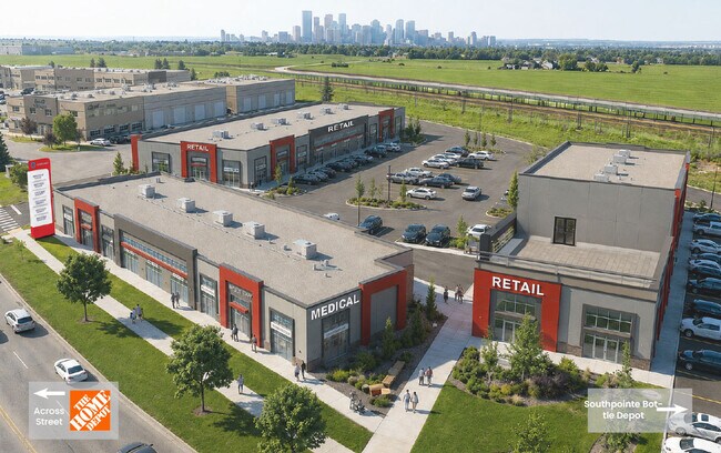 Plus de détails pour 5126 126 Ave Se, Calgary, AB - Commerce de détail à louer