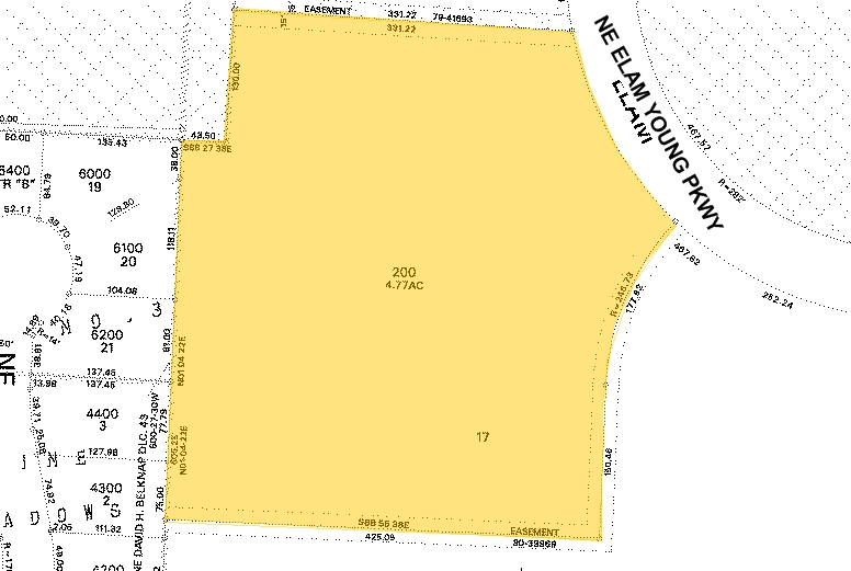 5293 NE Elam Young Pky, Hillsboro, OR for sale - Plat Map - Image 2 of 28