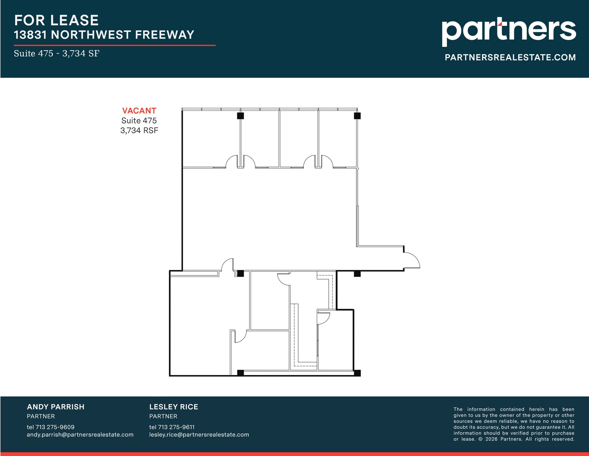 13831 Northwest Fwy, Houston, TX à louer Plan de site- Image 1 de 1
