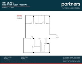 13831 Northwest Fwy, Houston, TX à louer Plan de site- Image 1 de 1