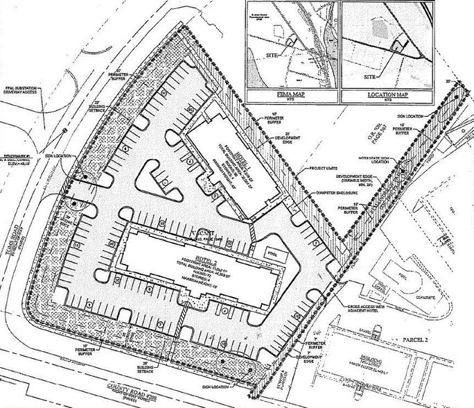 160 & 170 Toms Road, Saint Augustine, FL for sale - Site Plan - Image 2 of 2