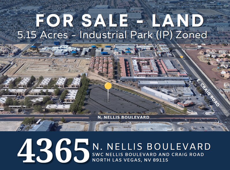 4365 N Nellis Blvd, Las Vegas, NV for sale - Building Photo - Image 1 of 7