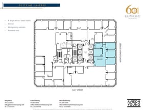 601 Montgomery St, San Francisco, CA for lease Floor Plan- Image 1 of 1