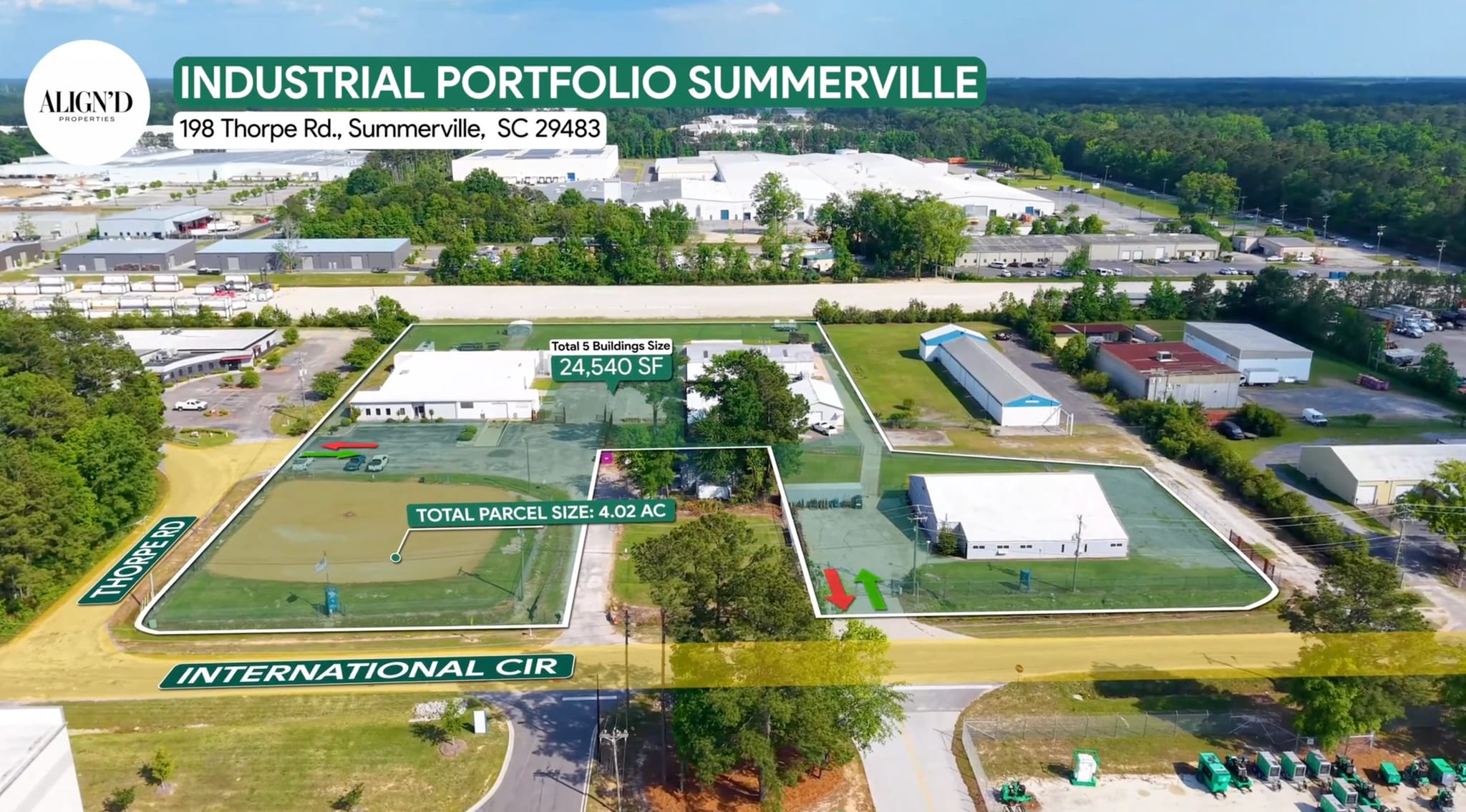 5 Warehouse Portfolio | Summerville SC portfolio of 5 properties for sale on LoopNet.ca Primary Photo- Image 1 of 29