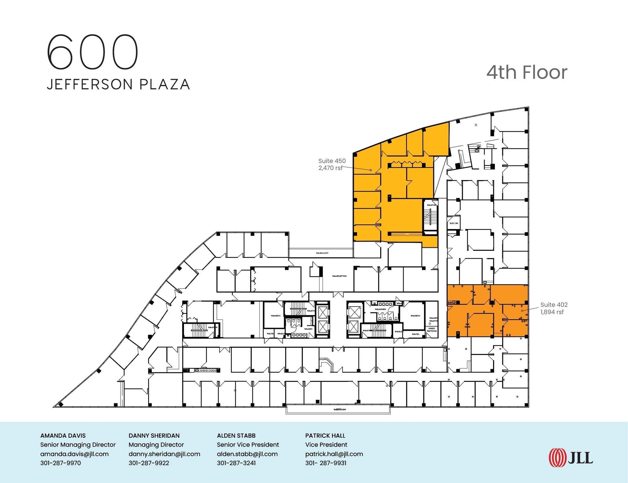 600 Jefferson Plz, Rockville, MD for lease Floor Plan- Image 1 of 1