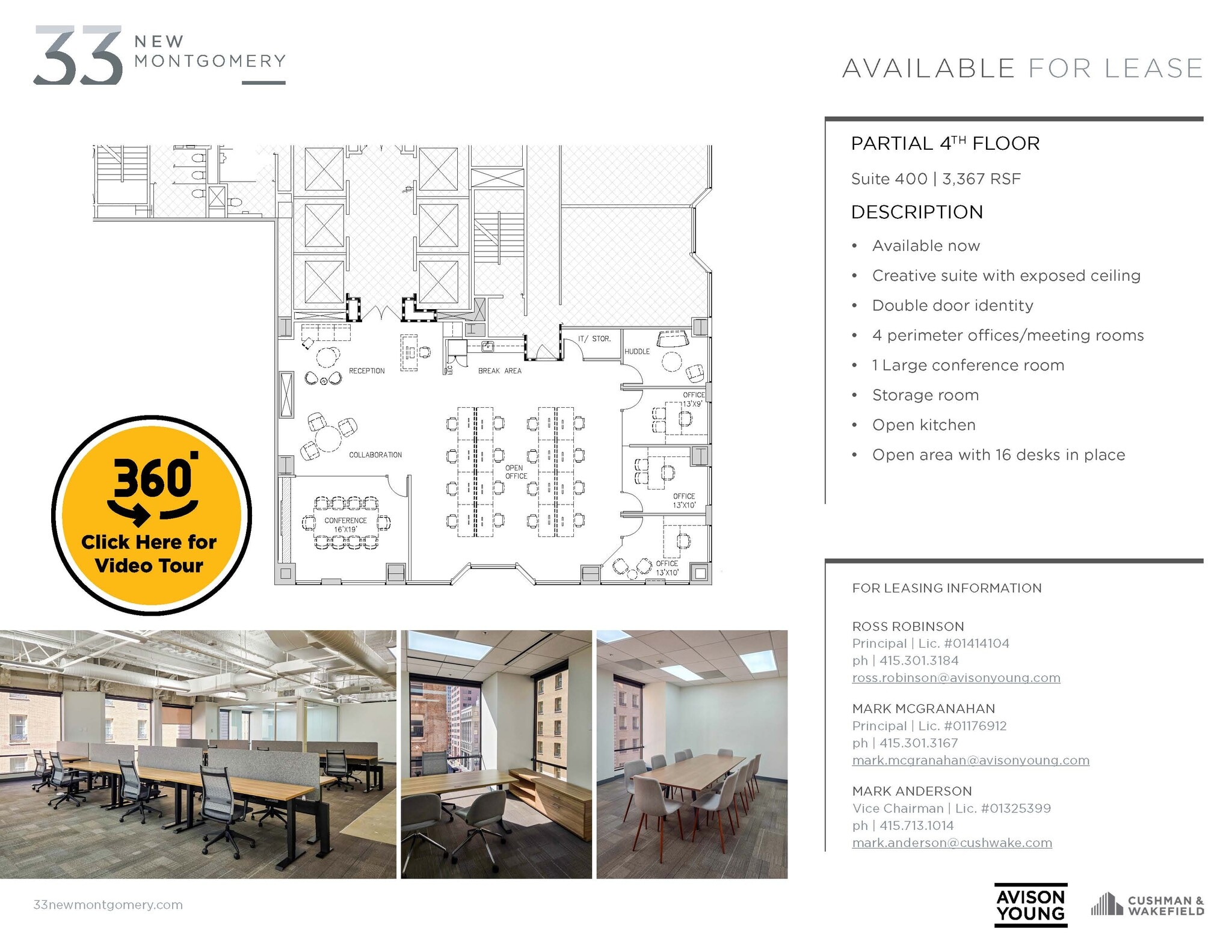 33 New Montgomery St, San Francisco, CA for lease Floor Plan- Image 1 of 2
