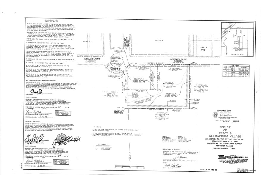 Scotland Dr, DeSoto, TX for sale - Site Plan - Image 2 of 2