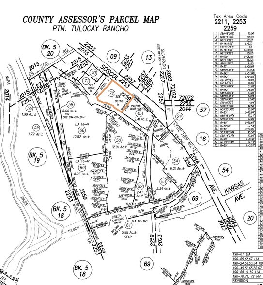 459 Soscol, Napa, CA for lease - Site Plan - Image 2 of 3