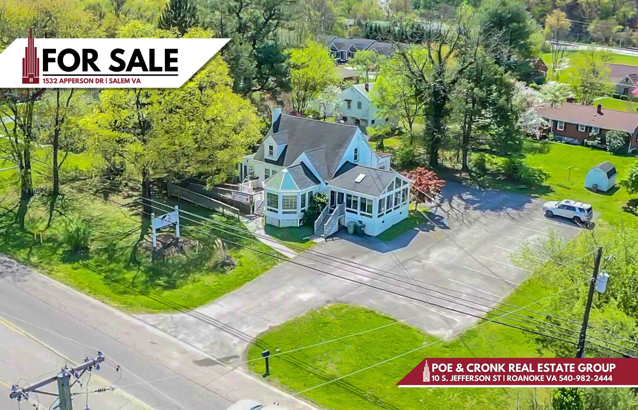 1532 Apperson Dr, Salem, VA à vendre Photo du bâtiment- Image 1 de 11