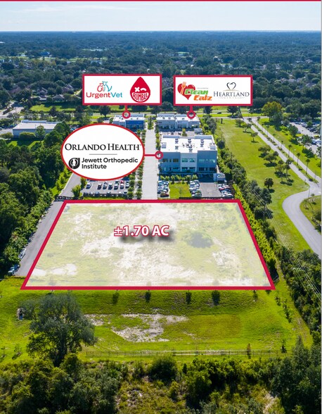 462 Rinehart Rd, Lake Mary, FL à vendre - Aérien - Image 2 de 9
