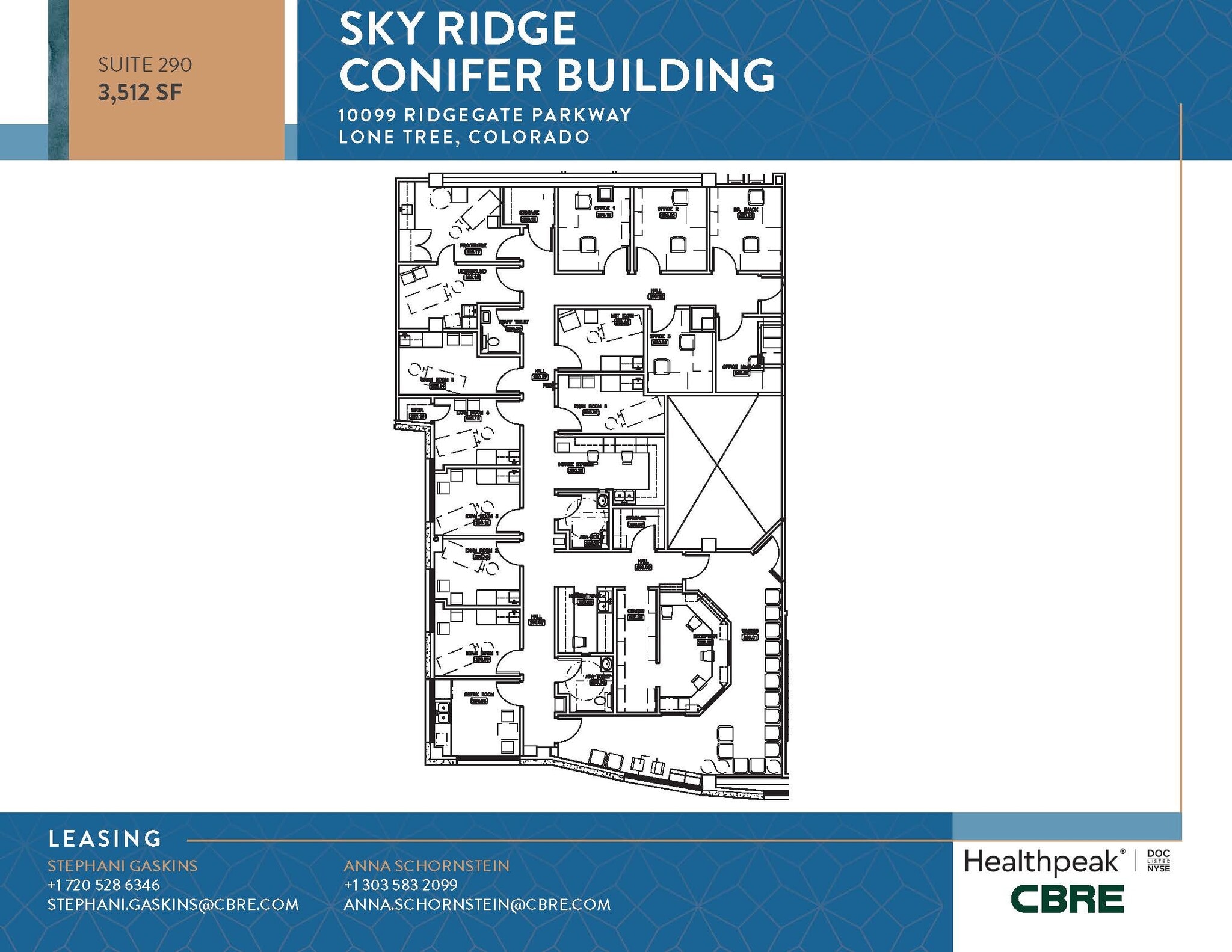 10535 Park Meadows Blvd, Lone Tree, CO for lease Floor Plan- Image 1 of 1