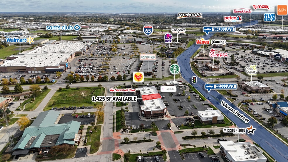 1225 Veterans Pky, Clarksville, IN for lease - Building Photo - Image 1 of 4