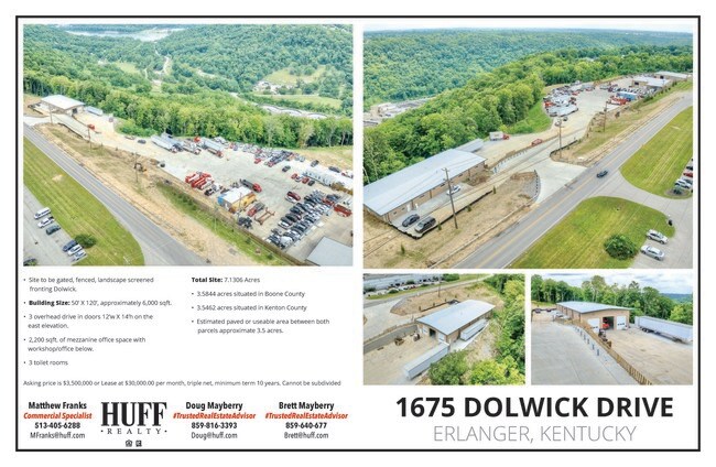 More details for 1675 Dolwick Dr, Erlanger, KY - Flex for Lease