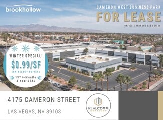 More details for 4175 Cameron St, Las Vegas, NV - Industrial for Lease