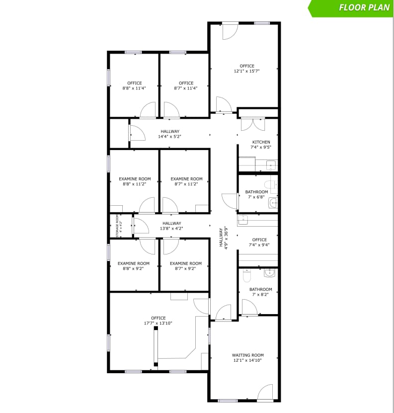 3535 Roswell Rd, Marietta, GA for lease Floor Plan- Image 1 of 1