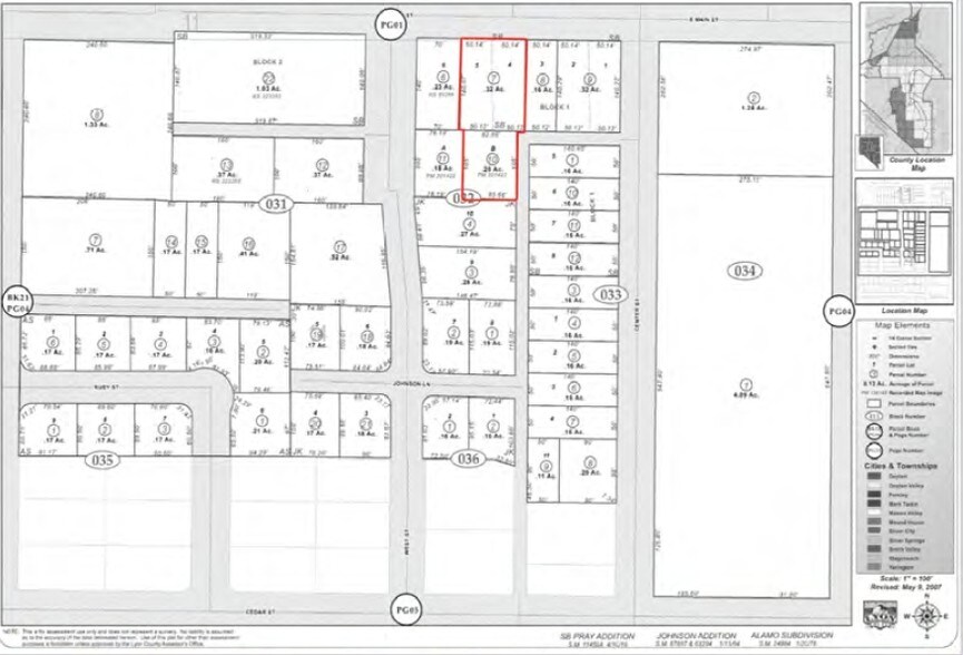 145-155 W Main St, Fernley, NV à louer - Plan cadastral - Image 2 de 2