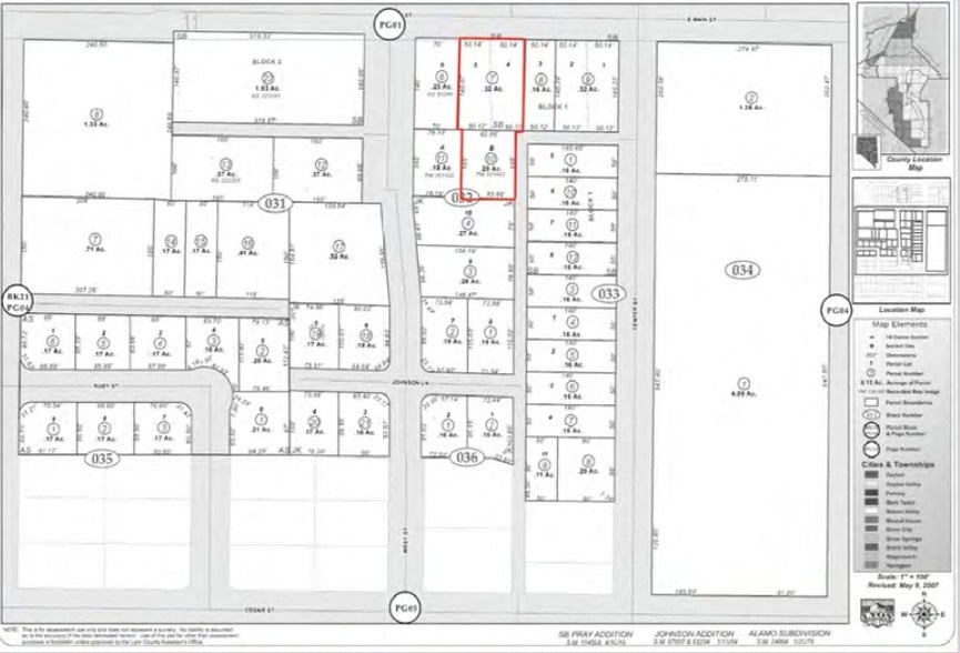 145-155 W Main St, Fernley, NV for lease - Plat Map - Image 2 of 2