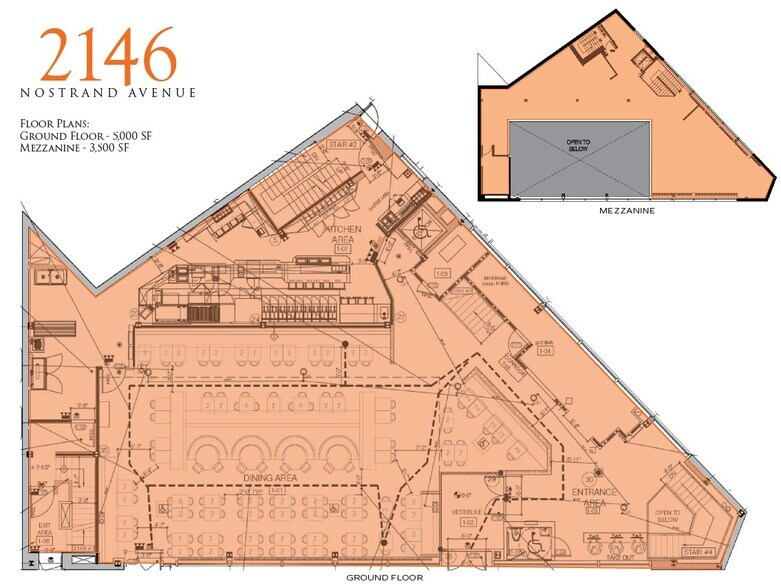 2146 Nostrand Ave, Brooklyn, NY à louer - Plan d’étage - Image 2 de 5