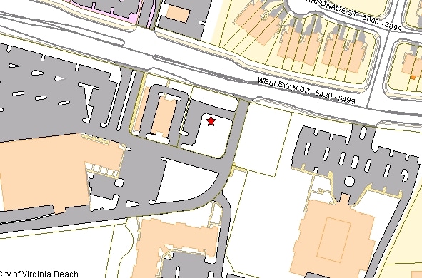 5461 Wesleyan Dr, Virginia Beach, VA for sale - Plat Map - Image 3 of 3