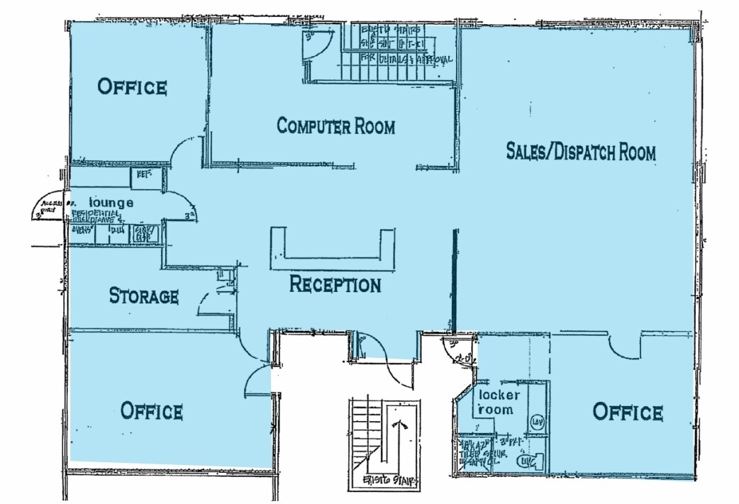 255 W Fallbrook Ave, Fresno, CA à louer Plan d’étage- Image 1 de 1