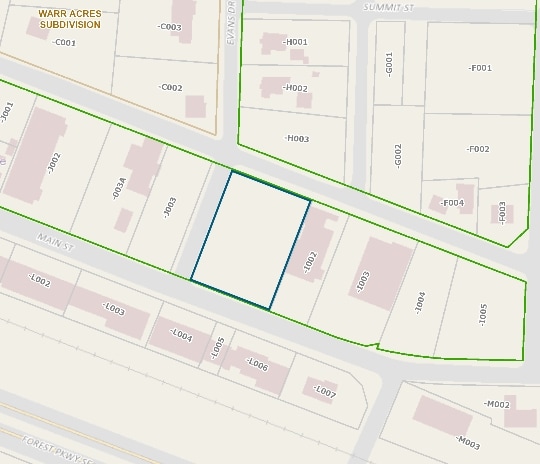 842 Main St, Forest Park, GA for sale - Plat Map - Image 3 of 6