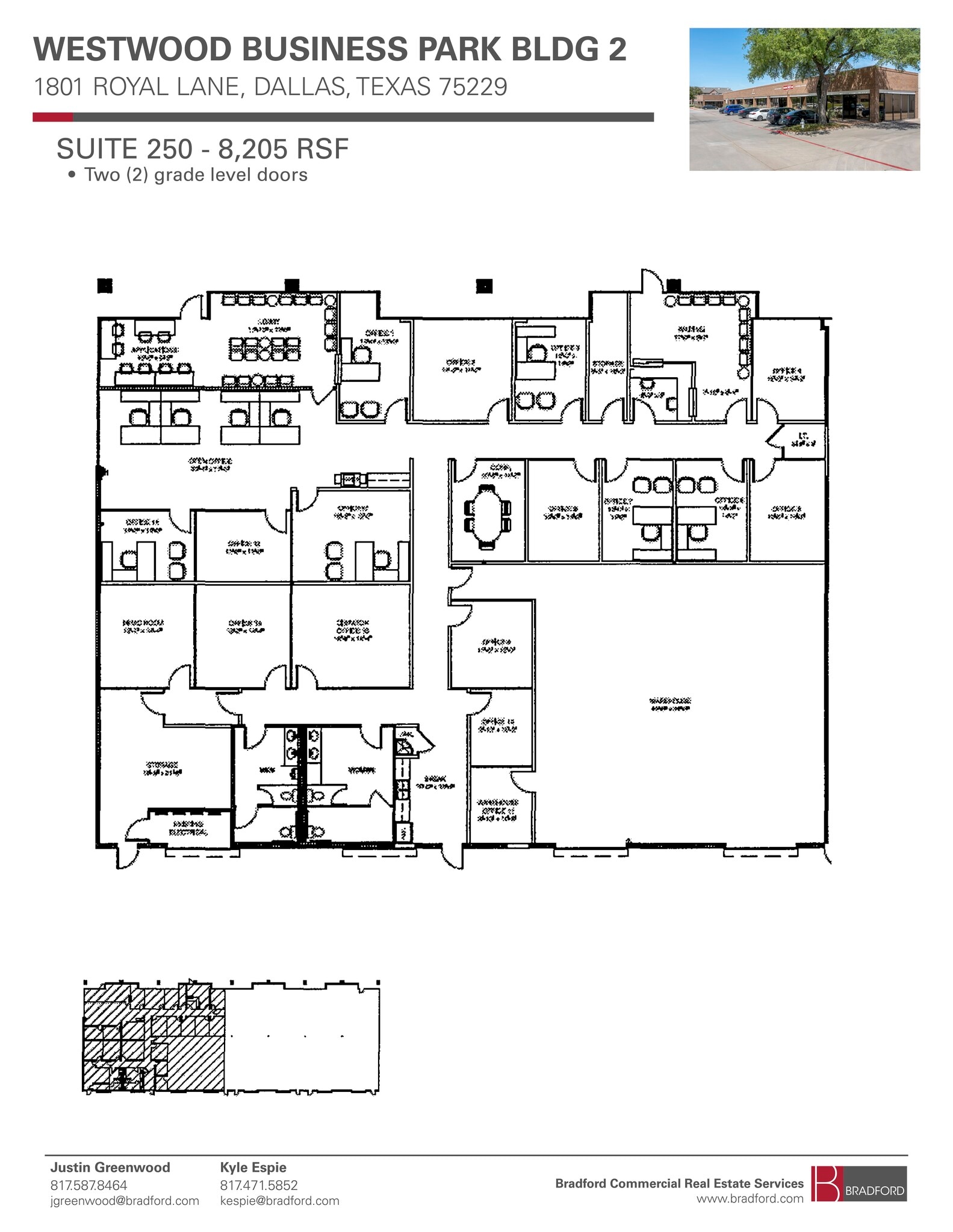 1801 Royal Ln, Farmers Branch, TX for lease Floor Plan- Image 1 of 1