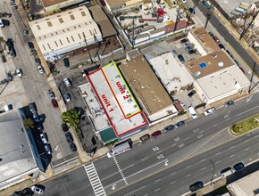 5221 Pacific Blvd, Huntington Park, CA - Aérien Vue de la carte