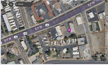 1023 E F St, Oakdale, CA - AERIAL map view