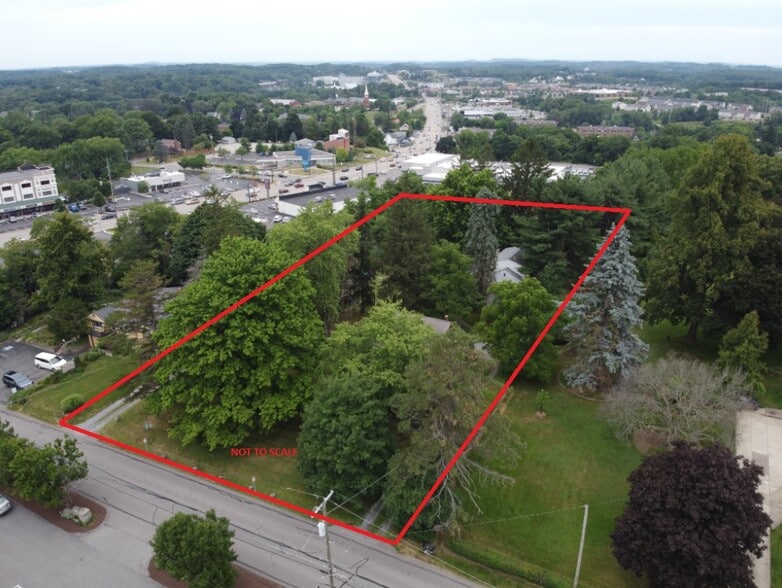 124-130 Brown Rd, Wexford, PA for sale - Aerial - Image 2 of 18