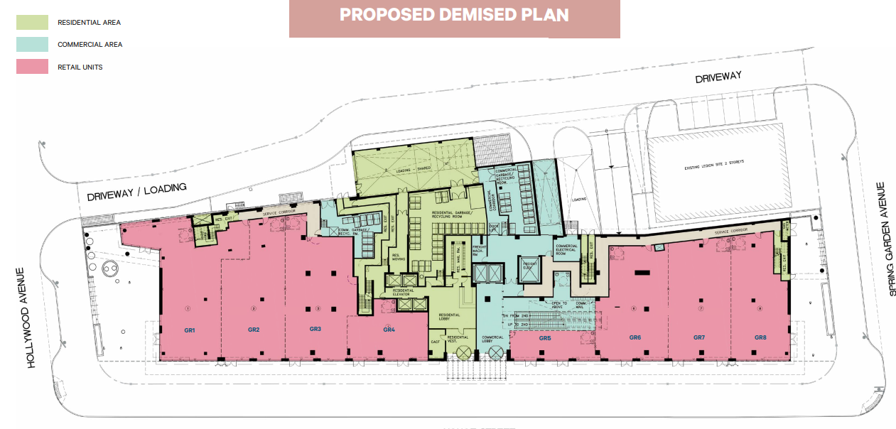 4965-4975 Yonge St, Toronto, ON à louer Plan d  tage- Image 1 de 2