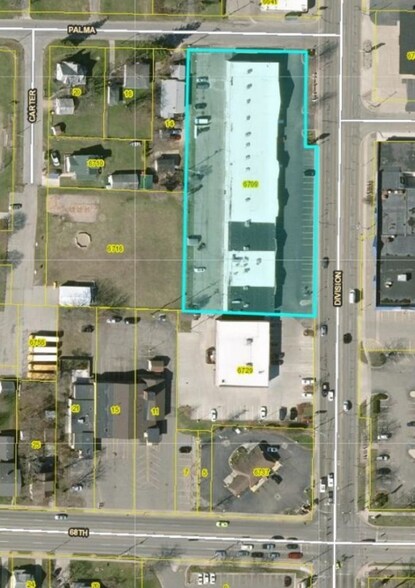 6701-6725 S Division Ave, Grand Rapids, MI à louer - Plan cadastral - Image 3 de 7