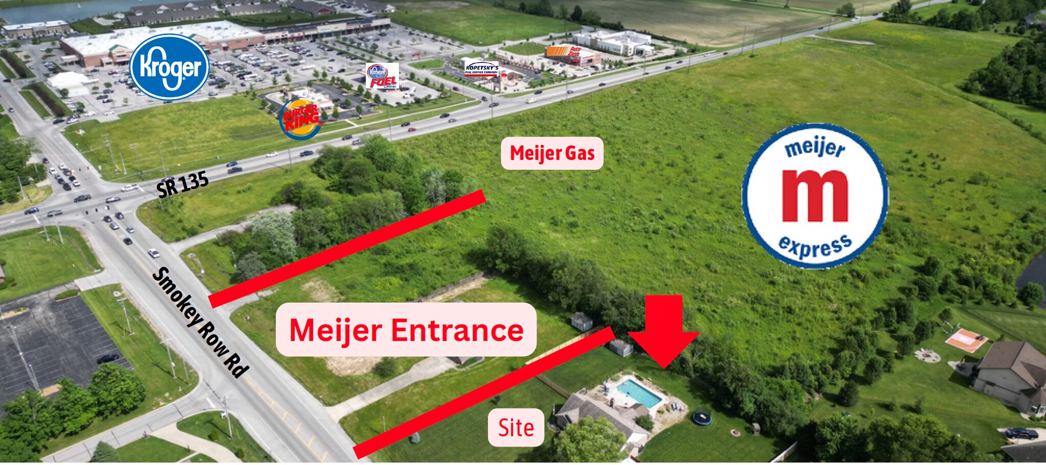 3115 W Smokey Row Rd, Bargersville, IN à vendre Photo du bâtiment- Image 1 de 1