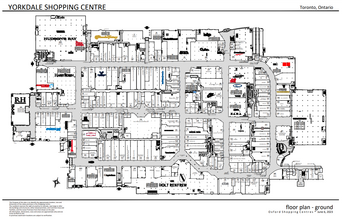 3401 Dufferin St, Toronto, ON for lease Floor Plan- Image 2 of 2