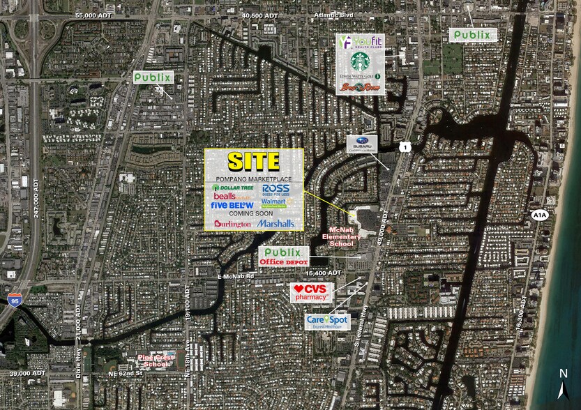 1255 S Federal Hwy, Pompano Beach, FL à louer - Photo du bâtiment - Image 3 de 5