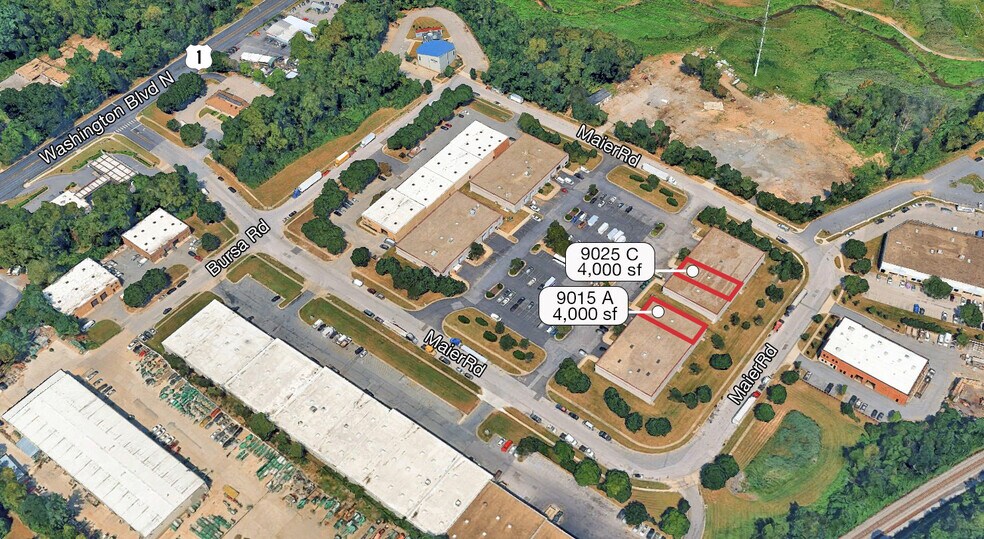 9025 Maier Rd, Laurel, MD à louer - Photo du bâtiment - Image 3 de 5
