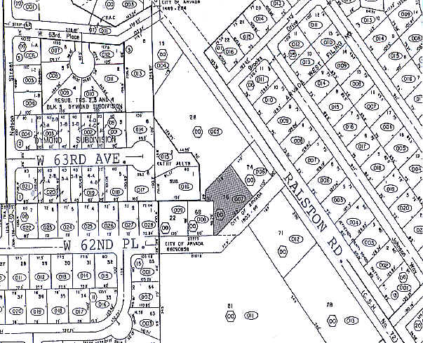 10355 W 62nd Pl, Arvada, CO for sale - Plat Map - Image 3 of 6
