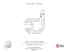 14701 St. Marys Ln, Houston, TX for lease Floor Plan- Image 1 of 1