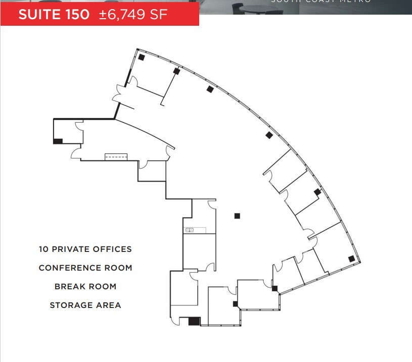 4 Hutton Centre Dr, Santa Ana, CA à louer Plan d  tage- Image 1 de 1