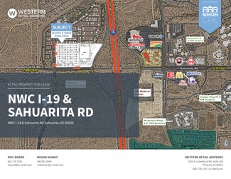 Plus de détails pour NWC I-19 & Sahuarita Rd, Sahuarita, AZ - Commerce de détail à louer