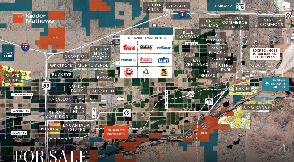 SEC 7th St & Beloat rd, Buckeye, AZ à vendre - Aérien - Image 2 de 3