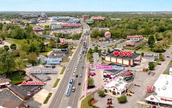 2415 N National Rd, Columbus, IN - AERIAL  map view - Image1