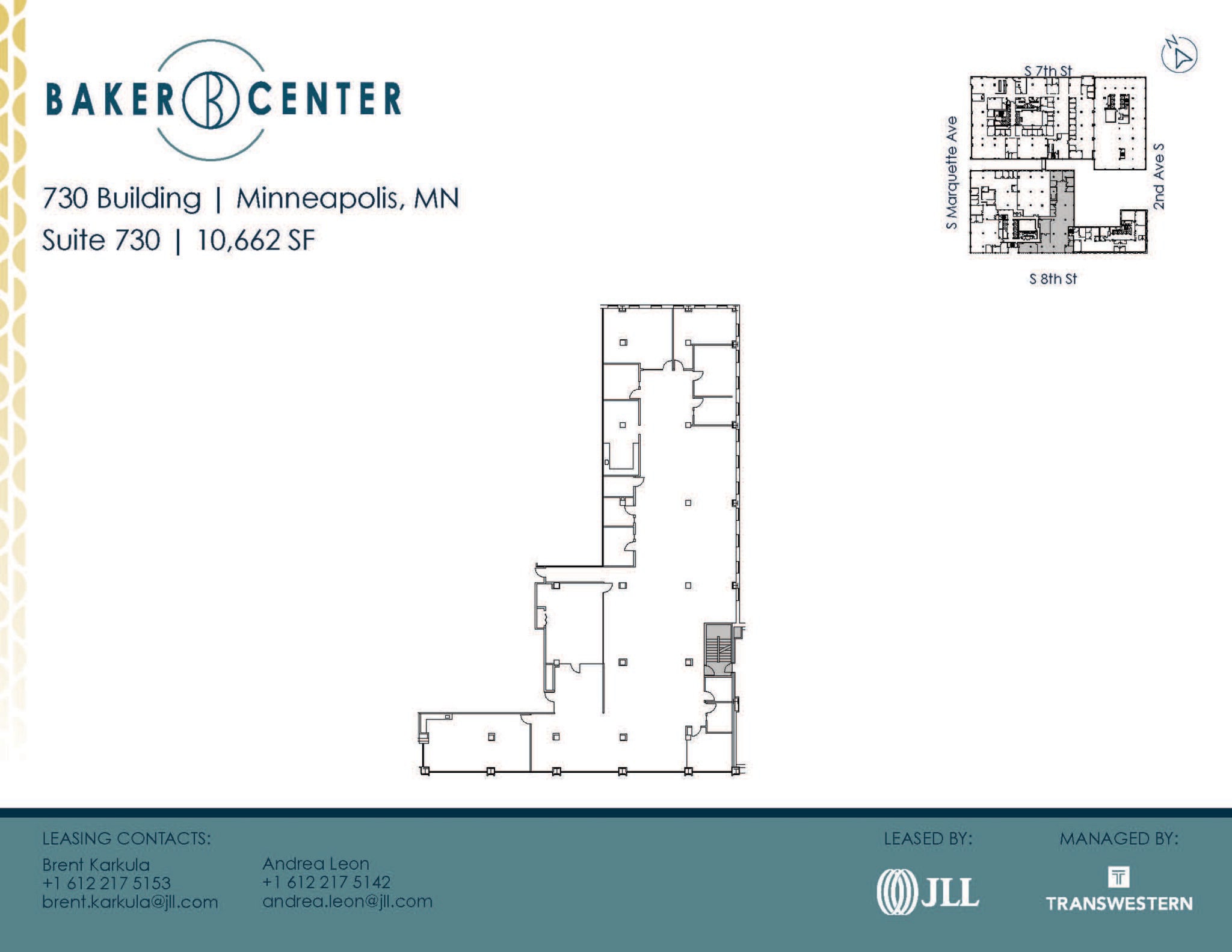 733 Marquette Ave, Minneapolis, MN for lease Floor Plan- Image 1 of 1
