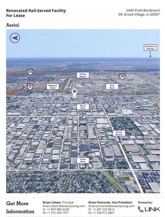 Plus de détails pour 2440 Pratt Blvd, Elk Grove Village, IL - Industriel à louer