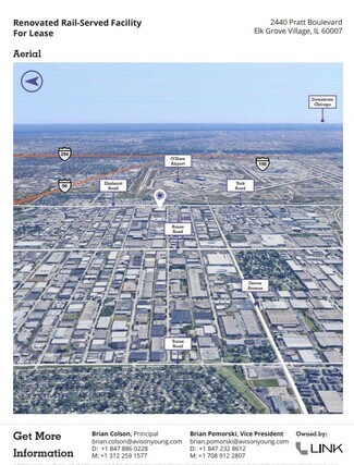 Plus de détails pour 2440 Pratt Blvd, Elk Grove Village, IL - Industriel à vendre