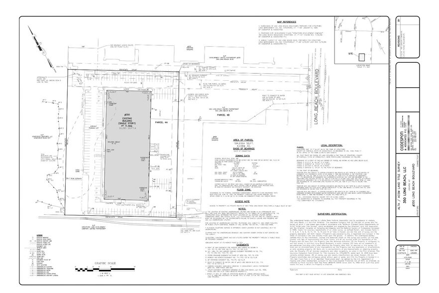 350 Long Beach Blvd, Stratford, CT à vendre - Plan de site - Image 3 de 4