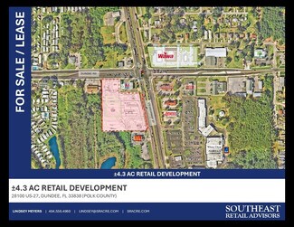 Plus de détails pour 28100 Hwy 27, Dundee, FL - Terrain à louer