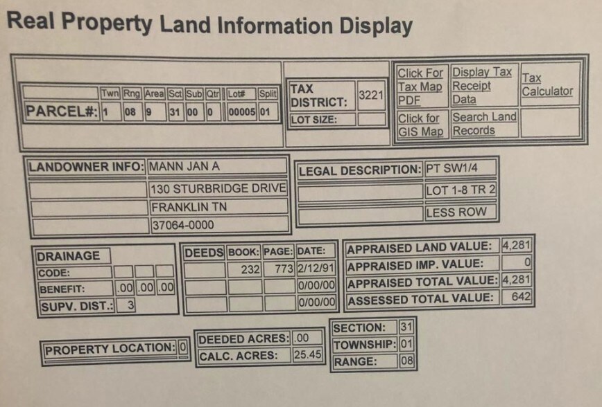 0 Nail Rd, Horn Lake, MS à vendre - Autre - Image 3 de 7